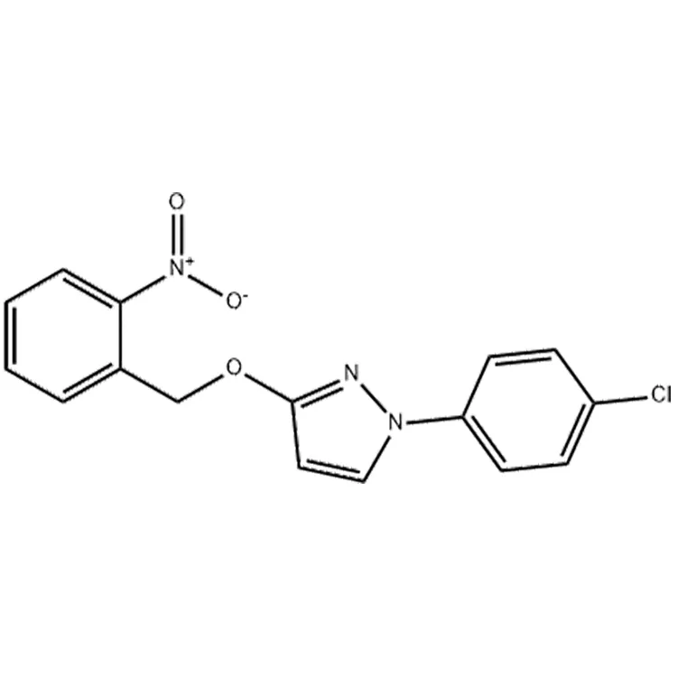 1-(4-Klorfenil)-3-[(2-nitrofenil)metoksi]-1H-pirazol